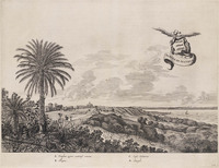 KG 05100
<br/>
Gezicht op Alagoa Austrum
<br/>
<em>Post, Frans Jansz. (ca.1612-1680)</em>